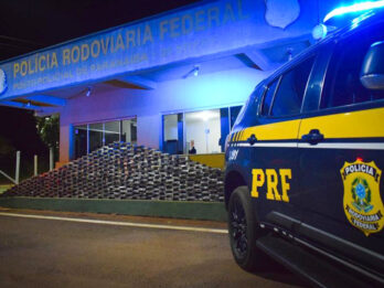 PRF apreende 393 kg de pasta base de cocaína em Paranaíba